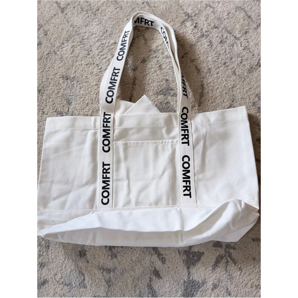 COMFRT Logo Canvas Tote